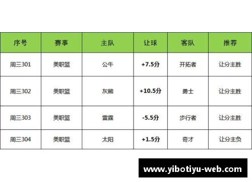 篮彩NBA推荐，深度解析与精准预测