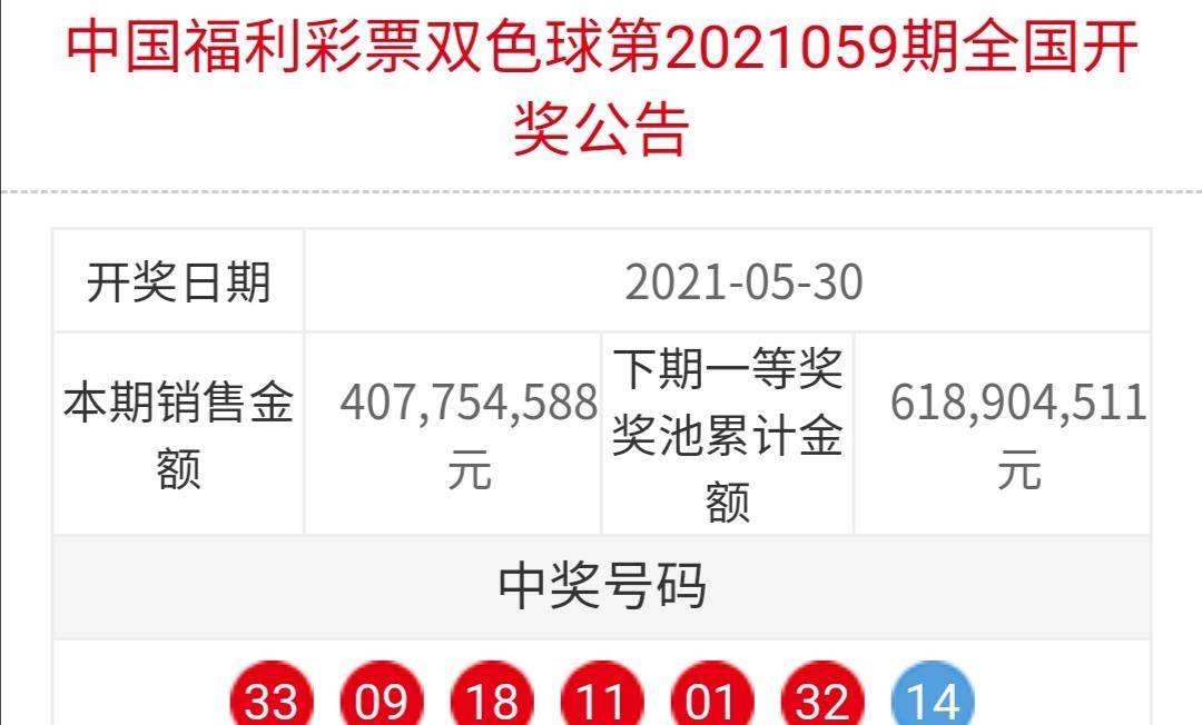 2021年双色球第060期开奖揭晓，梦想与幸运的碰撞