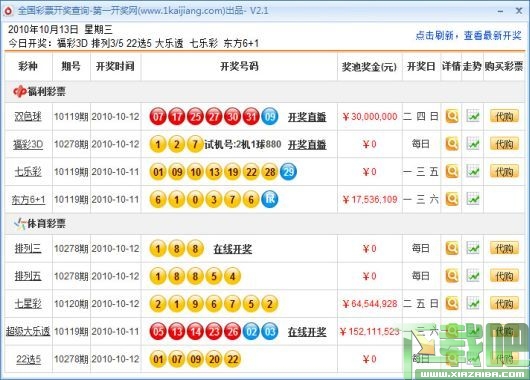 3D开奖结果查询，双色球走势图带连线专业版解析