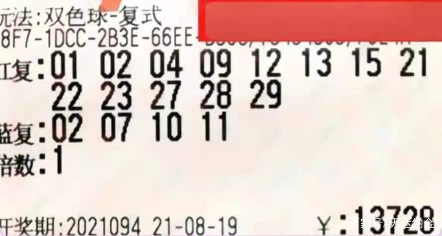 2011103双色球，幸运的数字，梦想的启航