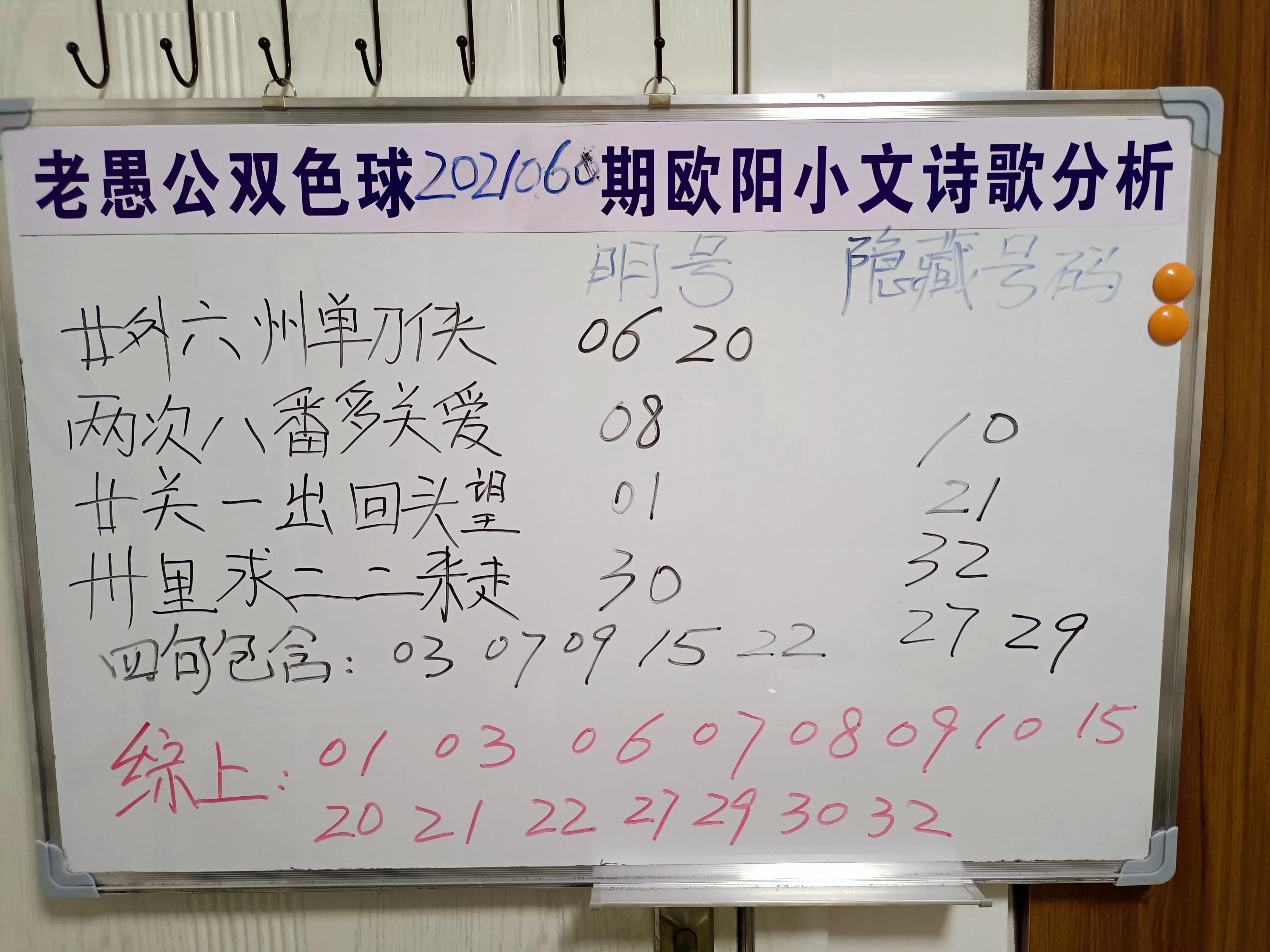 揭秘双色球，欧阳小文最新字谜解析