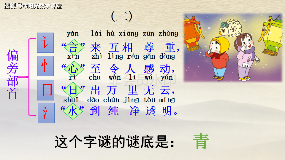 一年级字谜大全，简单又有趣，启迪智慧的小游戏