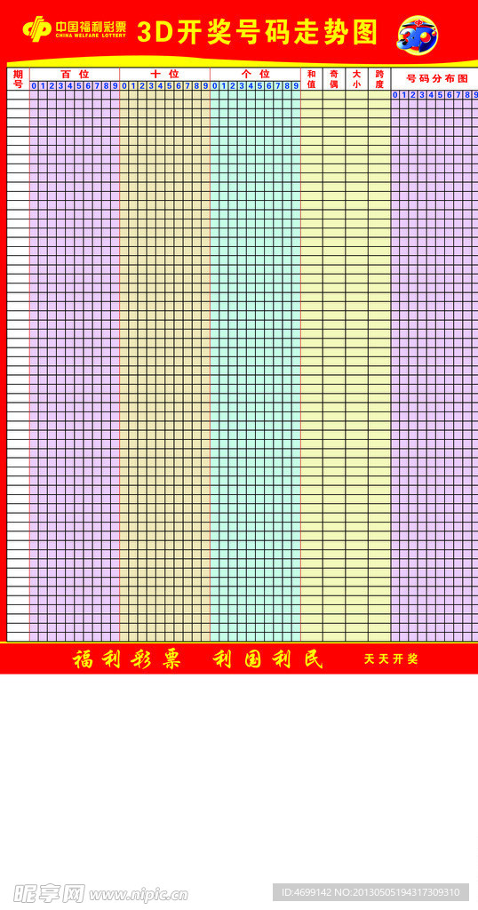 3D开奖走势图，即时更新与连线图解密