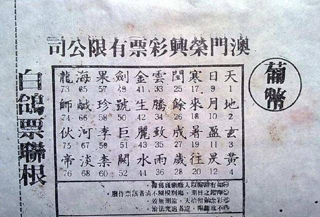 澳门开奖号码