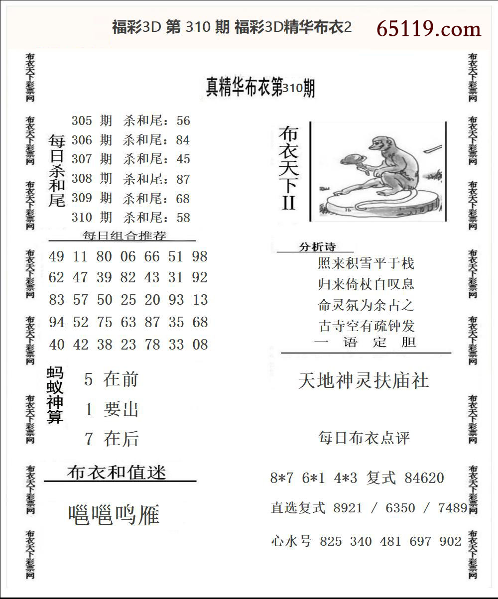 真精华布衣，正版时代的今天推荐号码真精华布衣天下正版今天推荐号码专家衣布天下